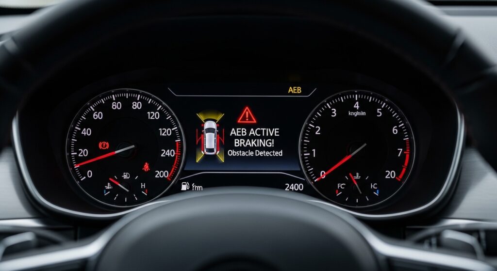 Automatic Emergency Braking in New Cars and What Drivers Should Know