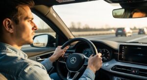 Driver staying attentive while using safety features