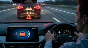 Forward collision warning before automatic braking