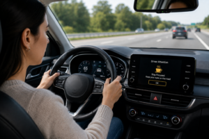 Attentive driver responding to vehicle safety alerts